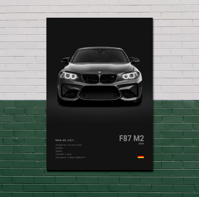 Black BMW M Posters