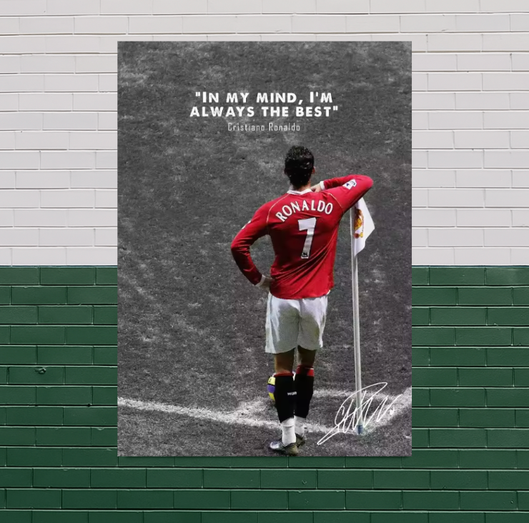 Soccer Ronaldo Posters