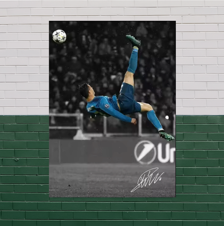 Soccer Ronaldo Posters