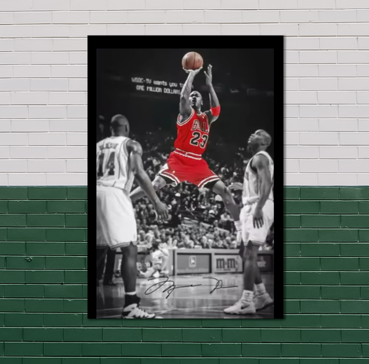 Kobe + Jordan Basketball Posters